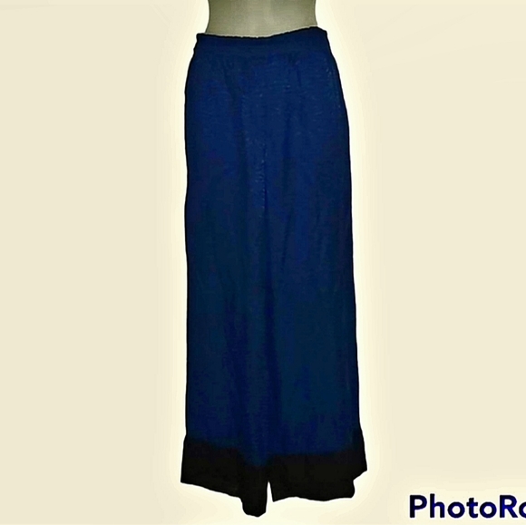 Victoria Secret Midnight Blue & Black Lounge Pajama Pants Size Small - Picture 6 of 6